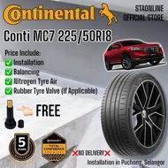 Continental MC7 225/50R18 225-50-R18 225-50R18 Honda HRV HR-V