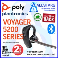 Poly / Plantronics Voyager 5200 Four-MIC Noise Cancellation Bluetooth Headset