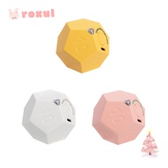 ROXUL USB Rechargeable Timer, 2 Volume Adjustable LED Screen Automatic Rotating Timer, Custom Countd