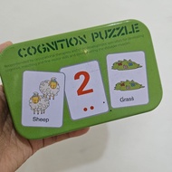 Tin Puzzle Educational Toys Cognitive Puzzle