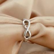 HT Fashion Hollow Cross Figure 8 Ring Creative Endless Symbol Fashion Jewelry
