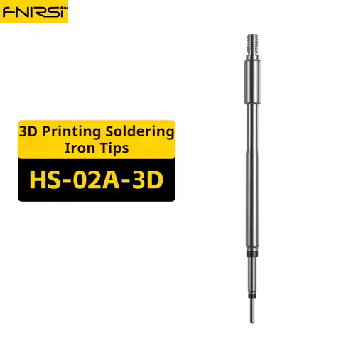 FNIRSI HS-02A Specialized Soldering Iron Internal Thread Hot Melt Nut Press Head Embedded Nut Insert