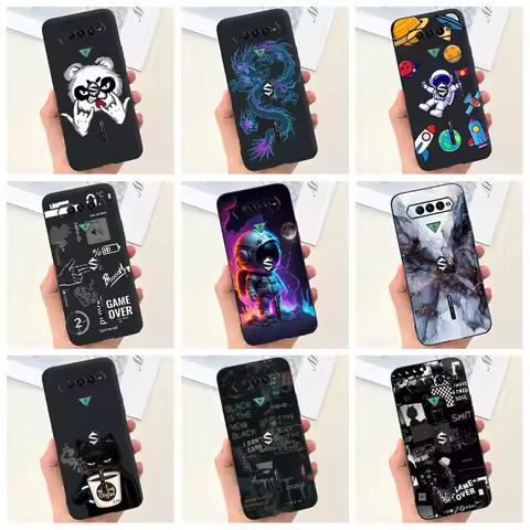 Luxury Phone Case For Xiaomi Black Shark 4 4Pro 3 3S Bumper Coque ShockProof Soft TPU Silicone Back 