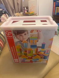 Hape blocks 積木禮盒裝 101 pieces 兒童玩具 全新未開封