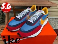 S.G Nike LD Waffle x Sacai Blue Multi BV0073-400 解構 雙勾 藍紅