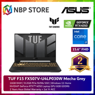 Asus TUF F15 FX507V-U4LP030W 15.6" FHD 144Hz Gaming Laptop Mecha Gray ( i7-13700H, 16GB, 512GB SSD, RTX4050 6GB, W11 )