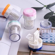 Eyecandy Contact Lens Cleaning Machine (Manual) Multi-Color Contact Lens Cleaner Case-Random Color