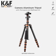 K&f KNF Concept BA225 Lightweight Carbon Tripod Portable Travel Kit Original