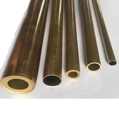 Brass Tube Brass Pipe Length 100 300 500MM OD 2-45 MM