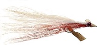 Clouser Minnow Fishing Flies - Yellow &amp; Brown - Mustad Signature Duratin Fly Hooks - 6 Pack