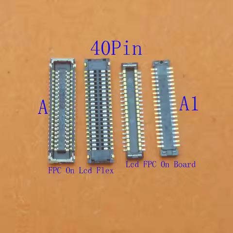 1-10Pcs FPC Connector Plug Lcd Display For Samsung Galaxy J510 J800 J810 A800 A8 J7 2016 A810 A7 A71