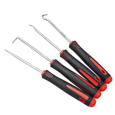4Pcs Car Oil Seal Screwdriver Set Auto O-Ring Seal Gasket Pick Puller Remover Pick Hooks Tools Auto 