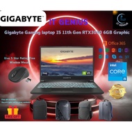 Gigabyte Gaming laptop I5 11th Gen RTX3060 6GB Graphic USED LAPTOP / 二手笔电 / 二手手提电脑