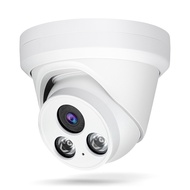 5MP IP PoE Security Camera with Audio/Mic, Human/Vehicle Detection,100ft IR Night Vision, 122°FOV Wi