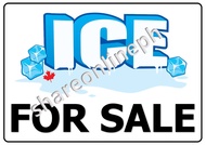 Laminated Signages Ice Cubes Available Here Signage Ice For Sale Signages Signboards