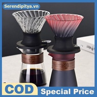 SER Immersion Coffee Dripper Pour Over Dripper Immersion Dripper Coffee Maker Glass Coffee Filters V