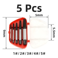 Pembuka Baut / Bolt Pipe Extractor / Patah Set 5pcs-6pcs Bolt Pipe Extractor/ Bolt Extractor/Alat Ca