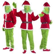 Stock Available - Christmas Grinch Costume | Green Monster Party Outfit