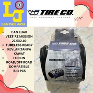 VEETIRE 27.5 X 2.10 MTB Bike Tire Mission Tubeless Kevlar