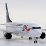 Assembled with Airport Wheels Model 737-800 Machine Simulation Model