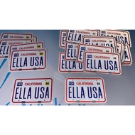 Sticker Ella USA Feb California 94