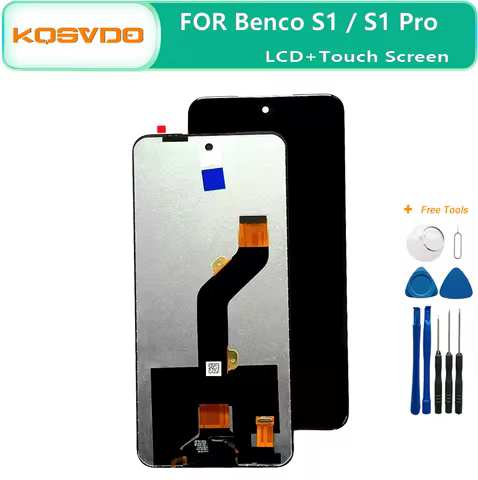 6.8 Inch New Original Benco S1 LCD Display+Touch Screen Digitizer Assembly 100% Tested for Benco S1 