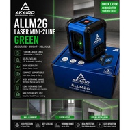 AKAIDO ALLM2G Laser Mini-2Line Green Self Leveling Laser Level