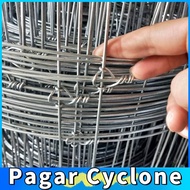 Pagar Cyclone Griplock 2.5mm 4/5/6 Kaki Pagar Lembu Cyclon Garden Fence Pagar Rumah Cyclone Fence Pa