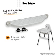 BepBoYeu high chair footrest, plastic footrest for BBY high chair, ikea high chair, babyhop