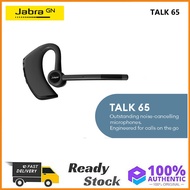 Original Jabra Talk 65 Mono Bluetooth Headset - 2 Built-in Noise Cancelling Microphones, Media Strea