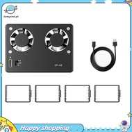 【ouwym9al】SP-A8 Camera Cooling Fan for A7M4 ZVE1 A6700 A7C2 ZVE10 ZV1 R5 90D XS10 XT4 X-H2S Dslr Coo