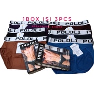 MEN'S UNDERWEAR 3PCS IMPORTED MEN'S POLOLI UNDERWEAR MEN'S/ MEN'S TRIANGLE CD PRICE 3PCS - 6PCS MEN'