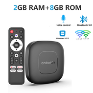 Factory Price Mortal T1 TV Box Allwinner H313 Android14 2.4G&5G Wifi 6 4K BT5.0 Voice Assistant Smar