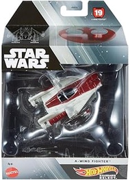 Hot Wheels Star Wars Starships Select Premium Diecast A-Wing Fighter