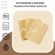 [JMCraft] Pine Wood Cutting Board 30x40cm Pine Wood Souvenir/ 30x40cm Pine Wood Board/ Painting Medi