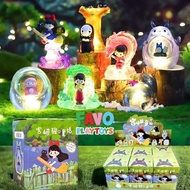 [HanaKome] totoro model gift blind box 1040-46 with light (random)