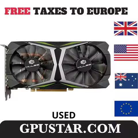 USED RTX 2060 Super 8GB Placa De Video Gaming Graphics Card GDDR6 256Bit 8Pin PCI Express 3.0x16 rtx