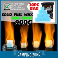 20Pcs Hexamine Solid Fuel Tablet Charcoal Fire Starter Camping Lilin Askar Camping Alcohol Fuel Tabl