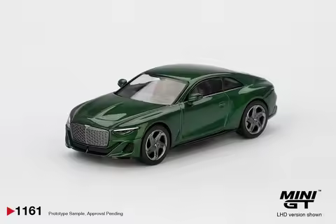 MINIGT 1/64 Bentley Batur Scarab Green MGT01161-CH Cars Alloy Diecast Metal Model Kids Toys Boys
