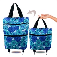 Tug Bag Shopping Bag Foldable Wheel Shopping Cart Wheel Shopping Bag Shopping Small Tug Cart Househo