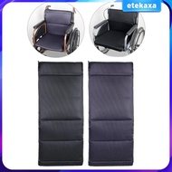 [Etekaxa] Wheelchair Cushion Mat Easy to Clean Accessories Non Slip Backrest Pad
