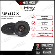 Infinity REF-6532IX 6.5 Inch (160mm) Coaxial / 60W RMS / 180W Peak / Car Speaker / 100% Genuine