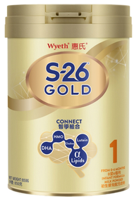 Wyeth 惠氏S-26金裝 1號初生嬰兒配方奶粉 850克
