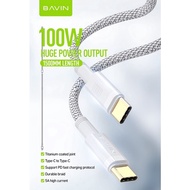 Bavin 5A Fast Charging Type C to Type C Data Cable CB-230
