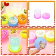 Portable plastic folding cup travel telescopic plastic cup | Plastic Juice Cup