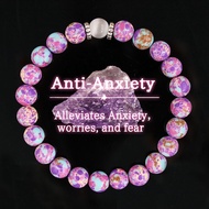 Bracelet Bracelet Emperor Stone European American Popular Bracelet Imitation Purple Flower Stone Opa