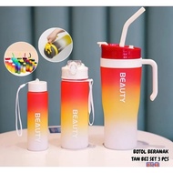 CHILDREN'S BOTTLE CUTE DRINKING WATER BOTTLE 3in1 (300ml, 800ml, 1500ml) CHILDREN'S BOTTLE