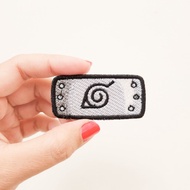 ANIME EMBROIDERY PATCH EMBROIDERED BADGE/ - NARUTO - SYMBOL PATCH SHIPPUDEN IRON PATCH HEADBAND/