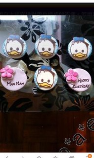 Co Cake - cup cake cupcake 唐老鴨 蛋糕 生日蛋糕 c193