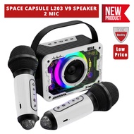 Space Capsule L203 V9 Speaker With 2 Mic
